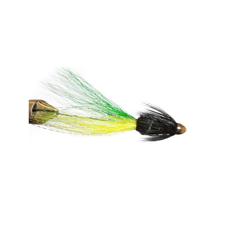 Snælda Green/Yellow 1" Kjøp 12 fluer få gratis flueboks