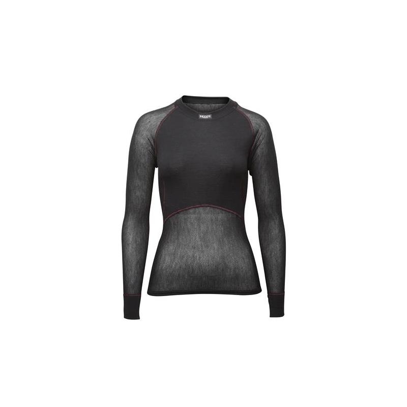 Brynje Wool Thermo Light Shirt XS Lady Collection, Black