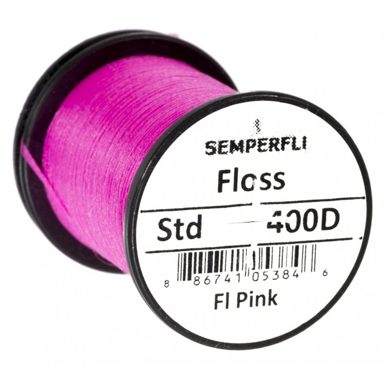 Semperfli Fly Tying Floss 400D Fluoro Pink