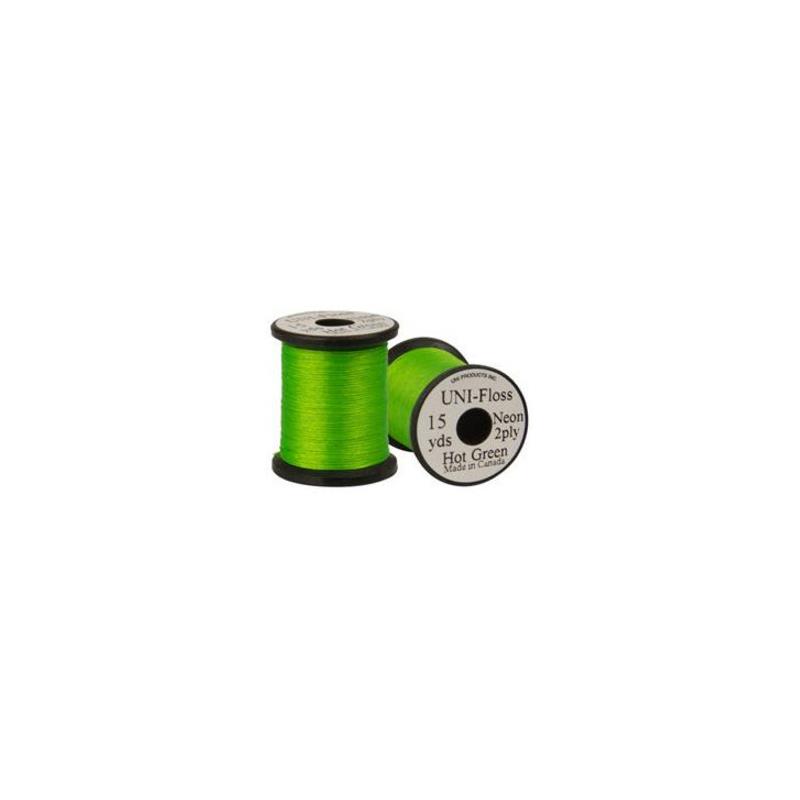 Uni Neon Fluo Floss - Hot Green