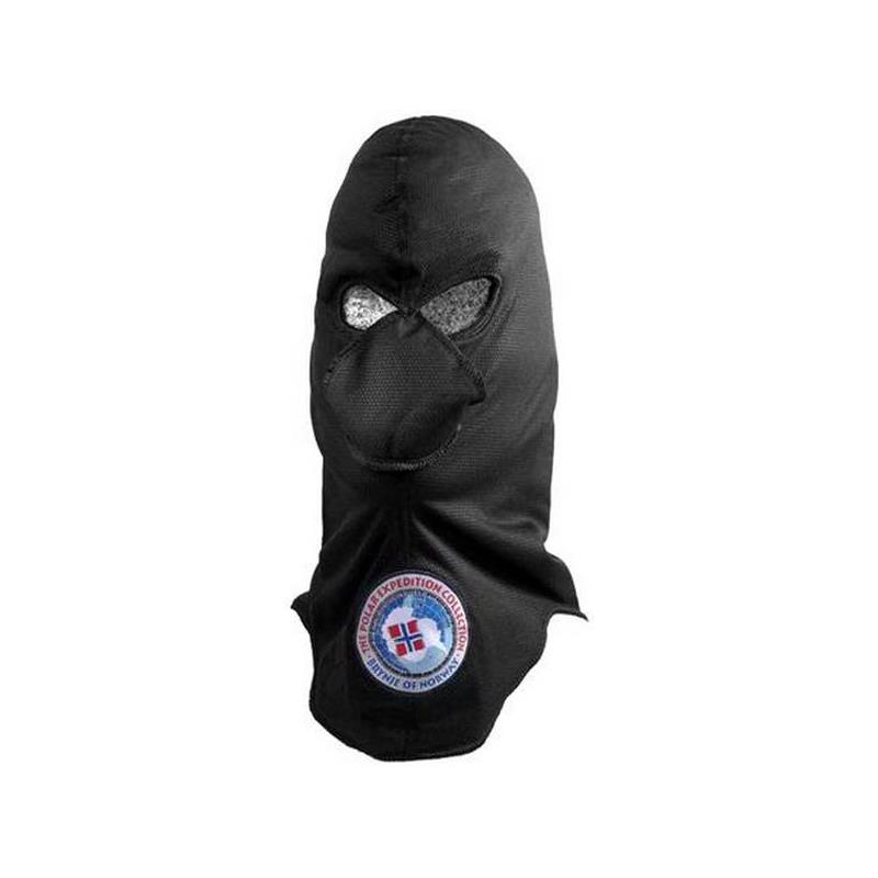 Brynje Arctic Balaclava Vindtett OZ Sort med netting på innsiden