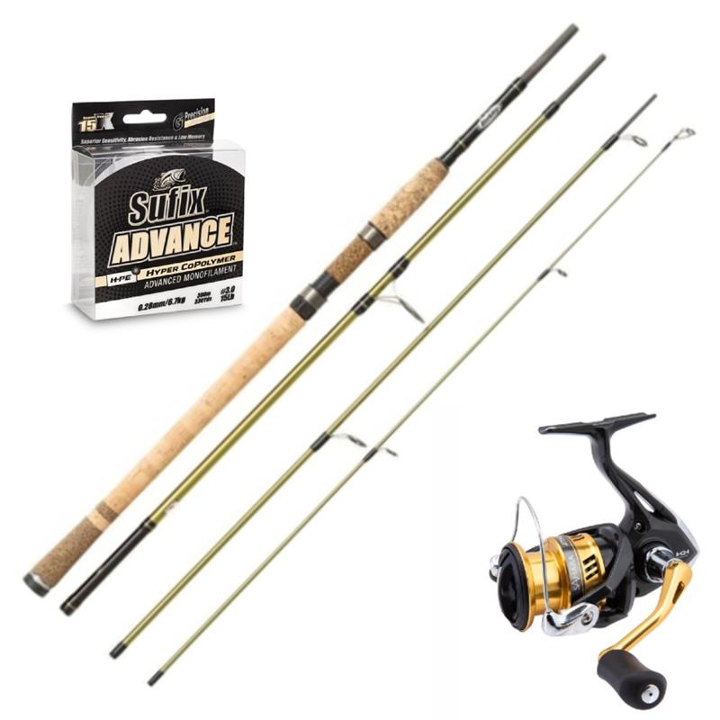 Berkley Rod Phazer Pro/Shimano Sahara Perfekt fiskesett til laks
