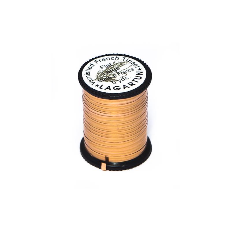 Lagartun Flat Metal Tinsel Copper L