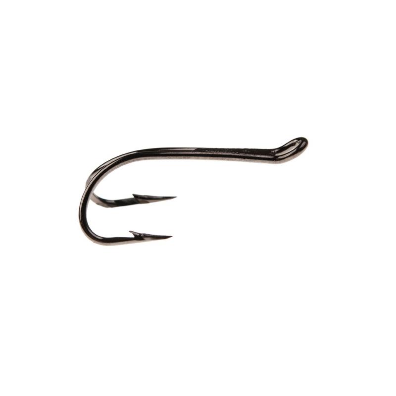Ahrex HR428 Tying Double #6 Black nickel finish - 5 stk