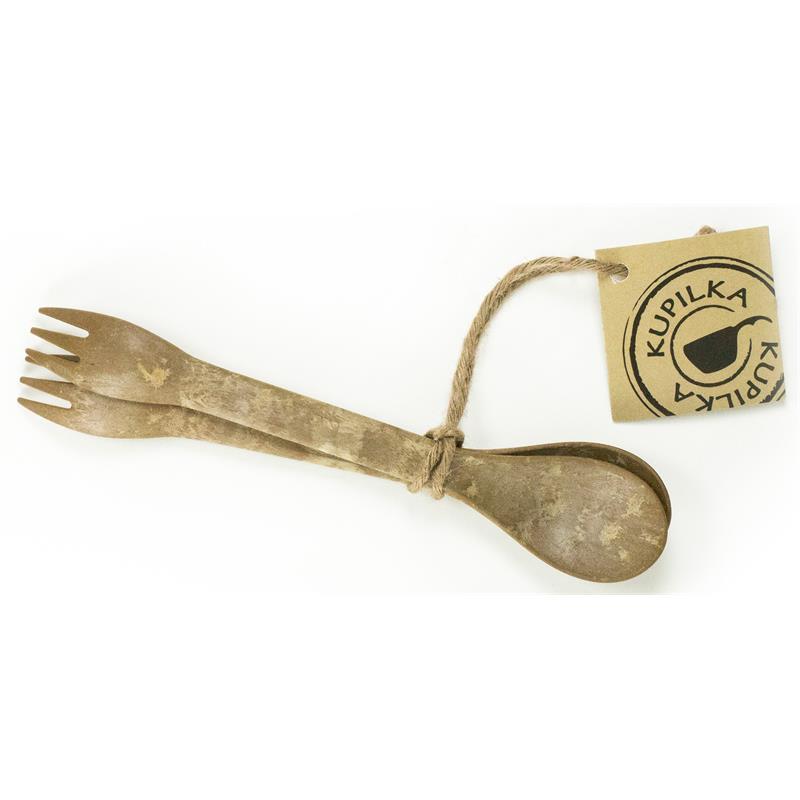 Kupilka spork 225 Original 2-pack med Kupilka spork