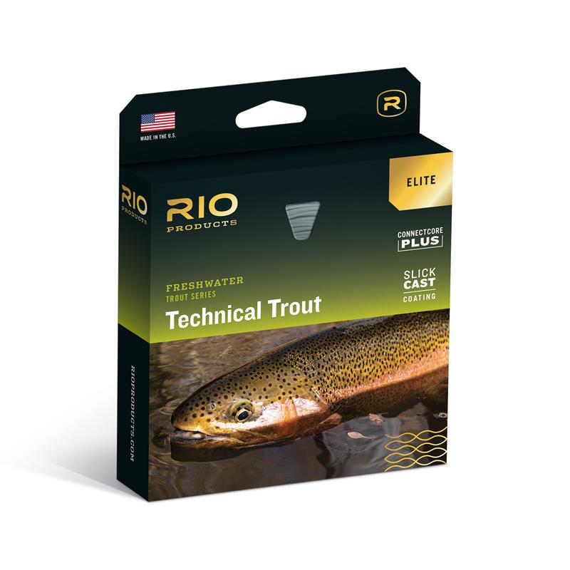 Rio Elite Technical Trout WF #5 Sky Blue/Peach/Gray