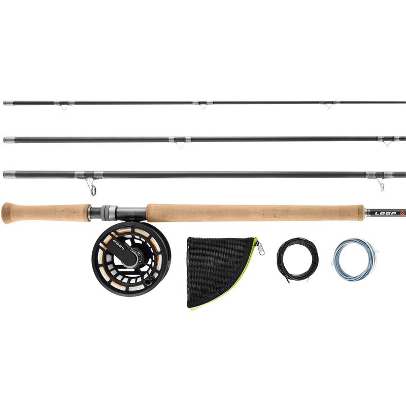 Loop Q-Kit 13,2' #8 /Q-reel 8-11 Komplett sett med stang, snelle og snøre