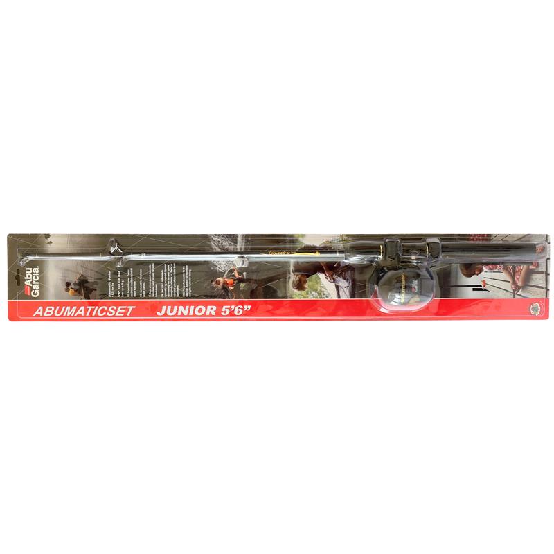 Abu Garcia Abumatic Junior Fiskesett 5'6" stang og snelle