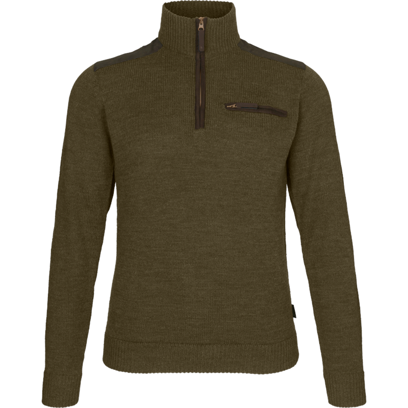 Seeland Buckthorn genser XL Shaded Olive Melange