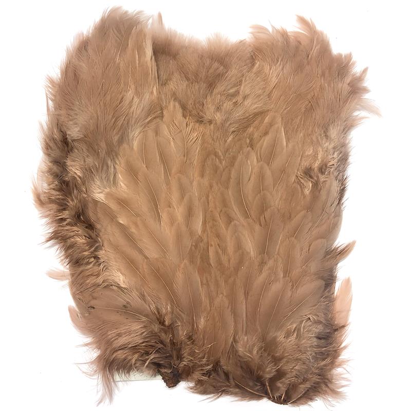 Softhackle patch Tan