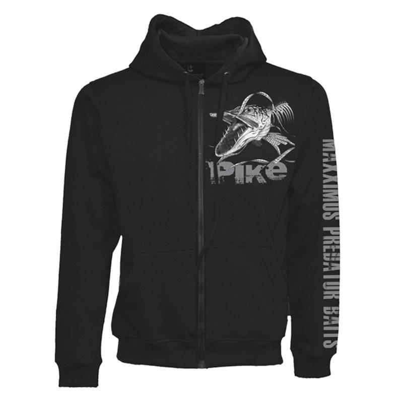 Fladen Jacket Angry Skeleton Pike M Black