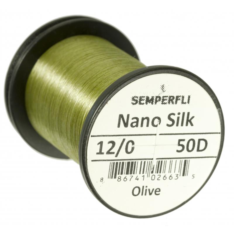 Semperfli Nano Silk 50D 12/0 Olive