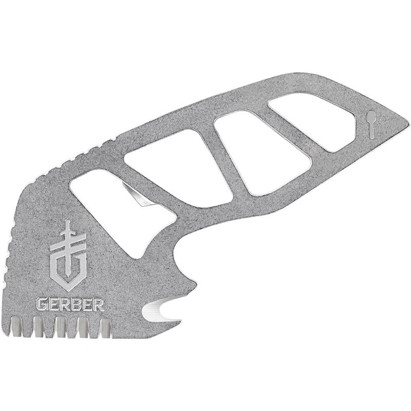 Gerber Gutsy Gut Scoop Scaler Silver Skjellskarape med bukåpner og opptrekker