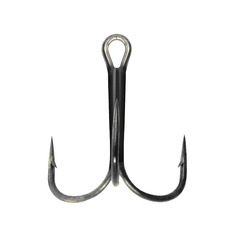 Mustad TR58NP-BN Treblekrok #2 Ultra Point black/nick treblekrok - 6stk