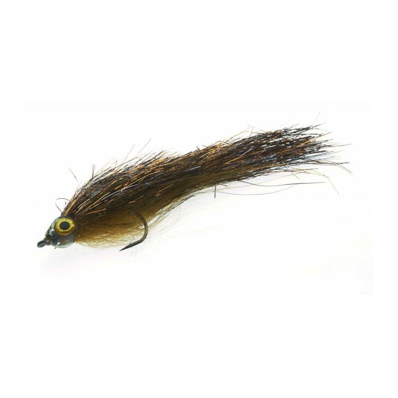 Fishmadman Pike Fly Single Hook 5/0 Copper Brown
