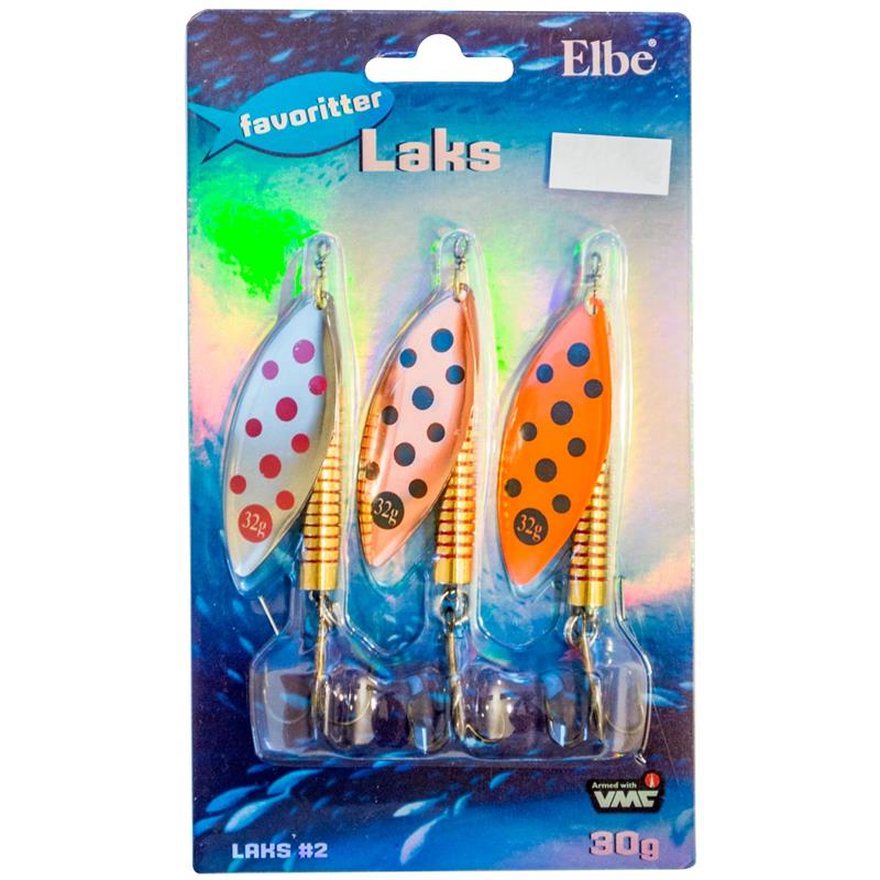 Elbe Lakse-favoritter #2 3pk