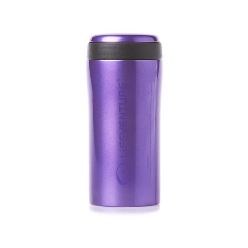 Lifeventure Thermal Mug - Purple Holder på varmen i opptil 4 timer!