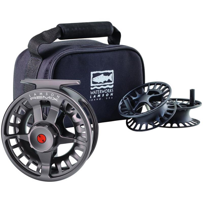 Lamson Remix HD 3-pack Reel-9+ Smoke
