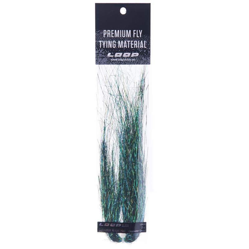 Loop SW Angel Hair 2g - Clearwater Green Perfekt til saltvannsfluer!
