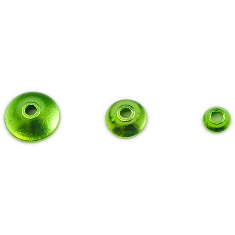 FITS Turbo Cones Chartreuse Met Micro Frödin Flies