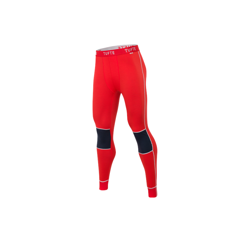 Tufte Bambull Long Johns Longs L High Risk Red/Blueberry - herre