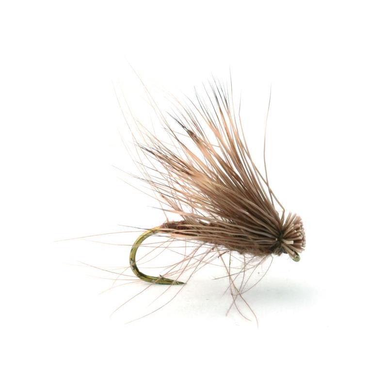 Cdc Elk Caddis Brown #16 Kjøp 12 fluer få gratis flueboks