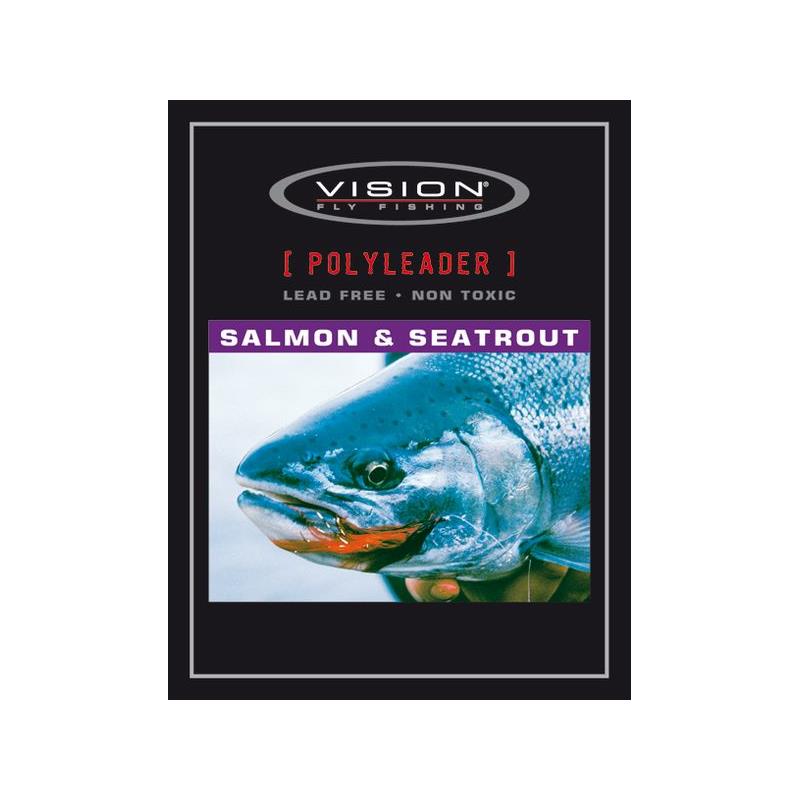 Vision Salmon & Seatrout Polyleader 10' Slow Sink
