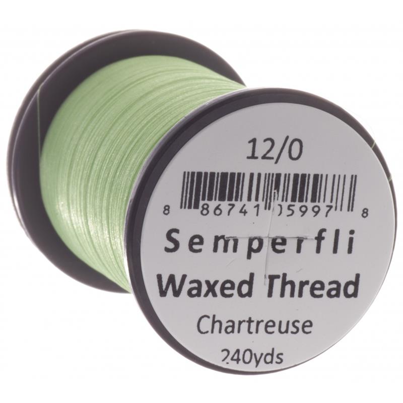 Semperfli Classic Waxed Thread Chartreuse 12/0
