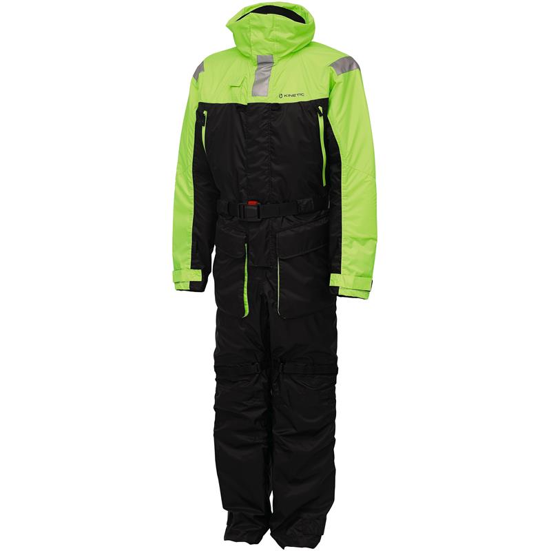 Kinetic Guardian Flotation Suit XXL Flytedress - Black/Lime