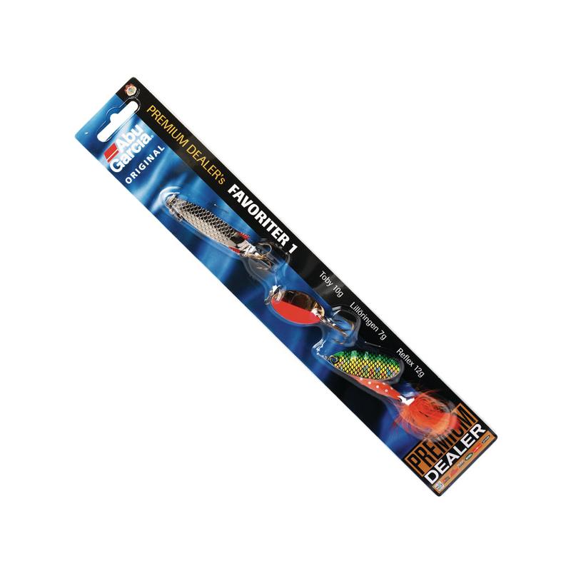 Abu Garcia Favoritt 1 3-pack Toby, Lilløring og Reflex