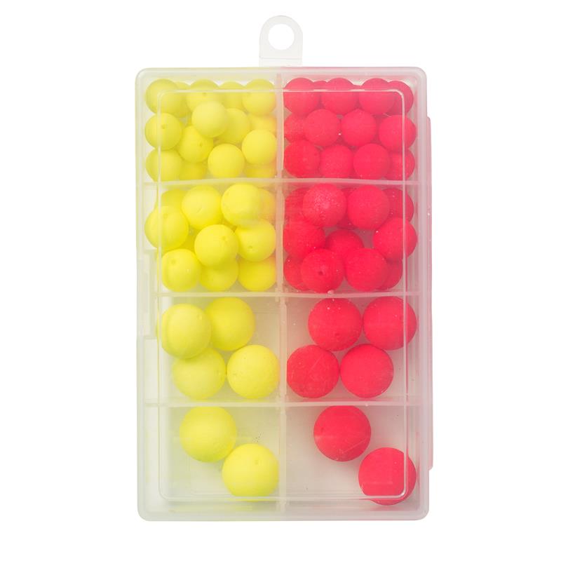 Kinetic Flotation Cod Beads Kit Flytekuler, 72 stk