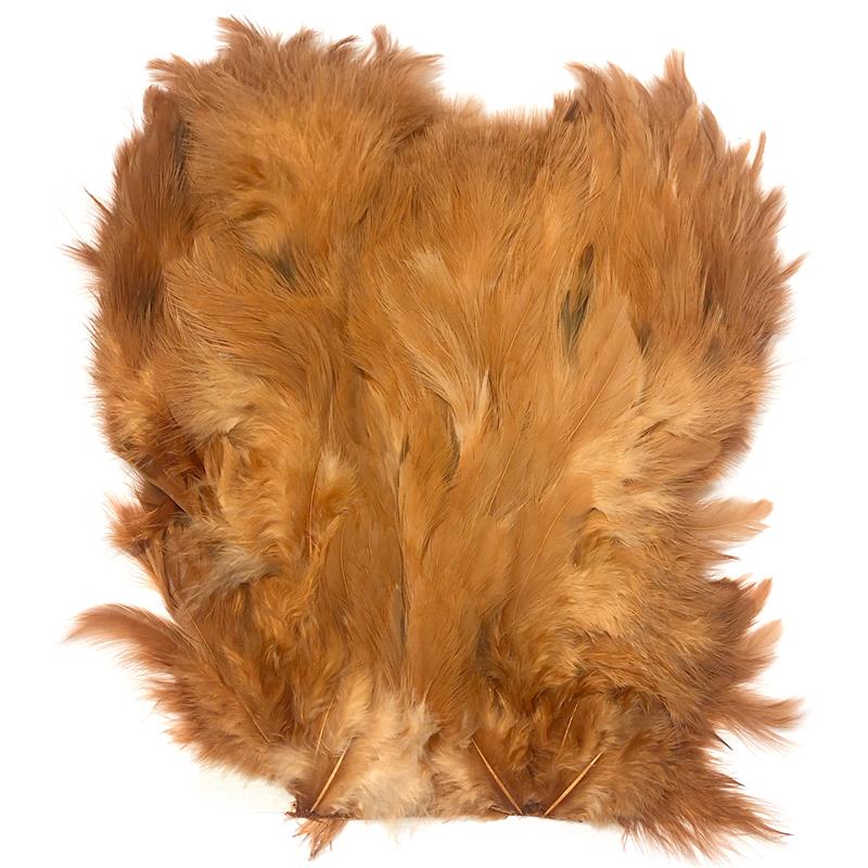 Softhackle patch Ginger