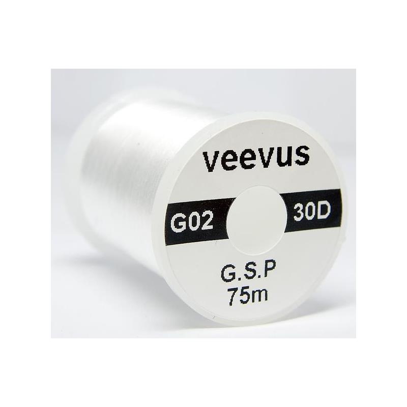 Veevus G.S.P bindetråd White 30D Råsterk Gel Spun Polyethylene