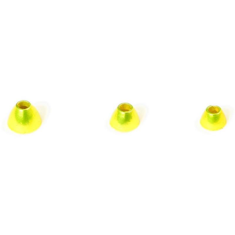 FITS Tungsten Cones Yellow Met Micro Frödin Flies
