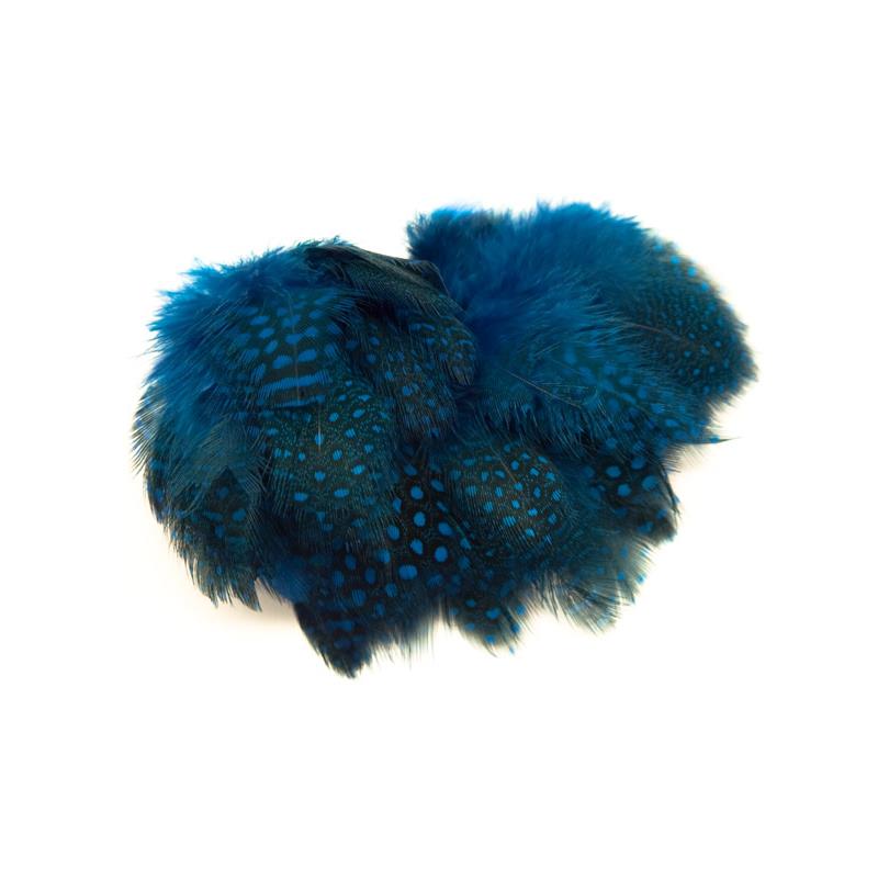 Guinea Fowl Strung - Silver Doctor Blue Perlehøne