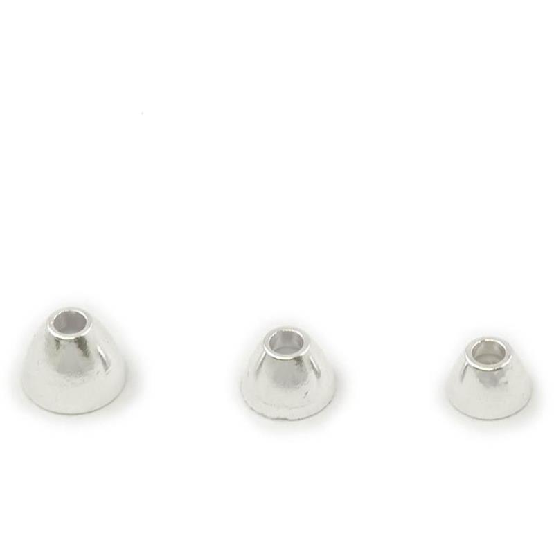 FITS Tungsten Cones Silver XS Frödin Flies