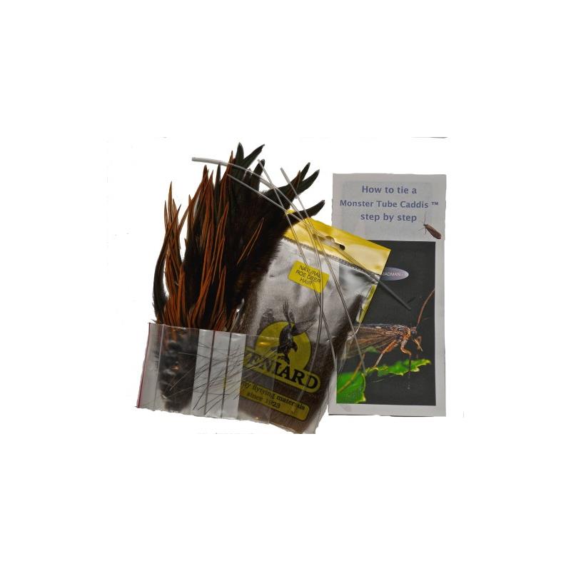 Monster Tube Caddis Tying Kit Fishmadman
