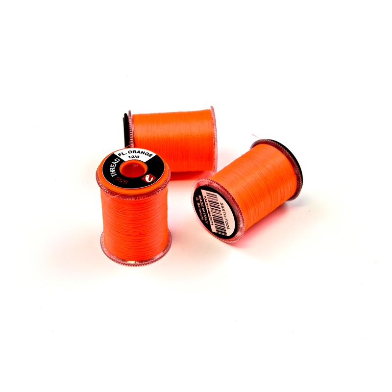 SSS Tying Thread Fl. Orange 12/0 Frödin Flies