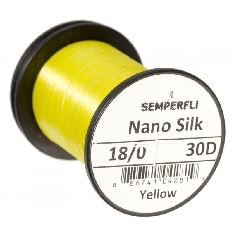 Semperfli Nano Silk Ultra 30D 18/0 Yellow
