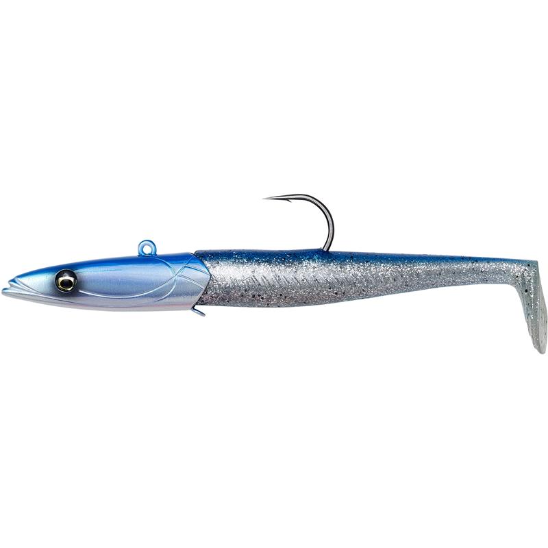Savage Gear Saltwater Sandeel 180g Blue Silver UV - 20cm - 2+1