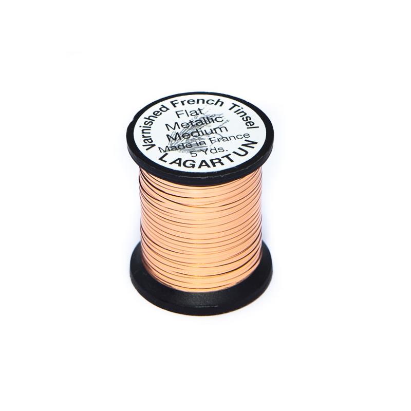 Lagartun Flat Metal Tinsel Copper M