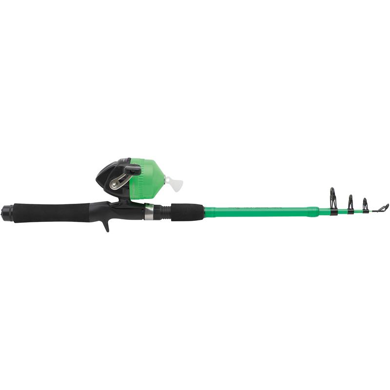 Lille Viking Go Fish Combo Grønn Teleskopstang 5'6" 4-20g + lukket haspel