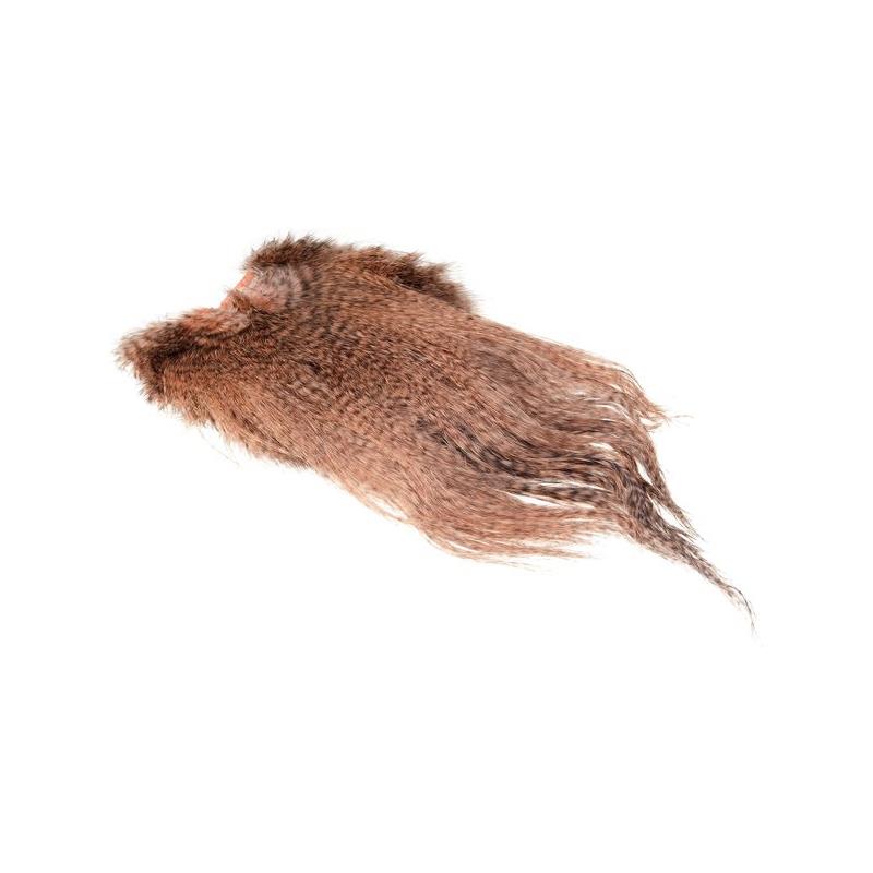 Whiting Spey Saddle - Grizzly/Salmon Bronsegradering