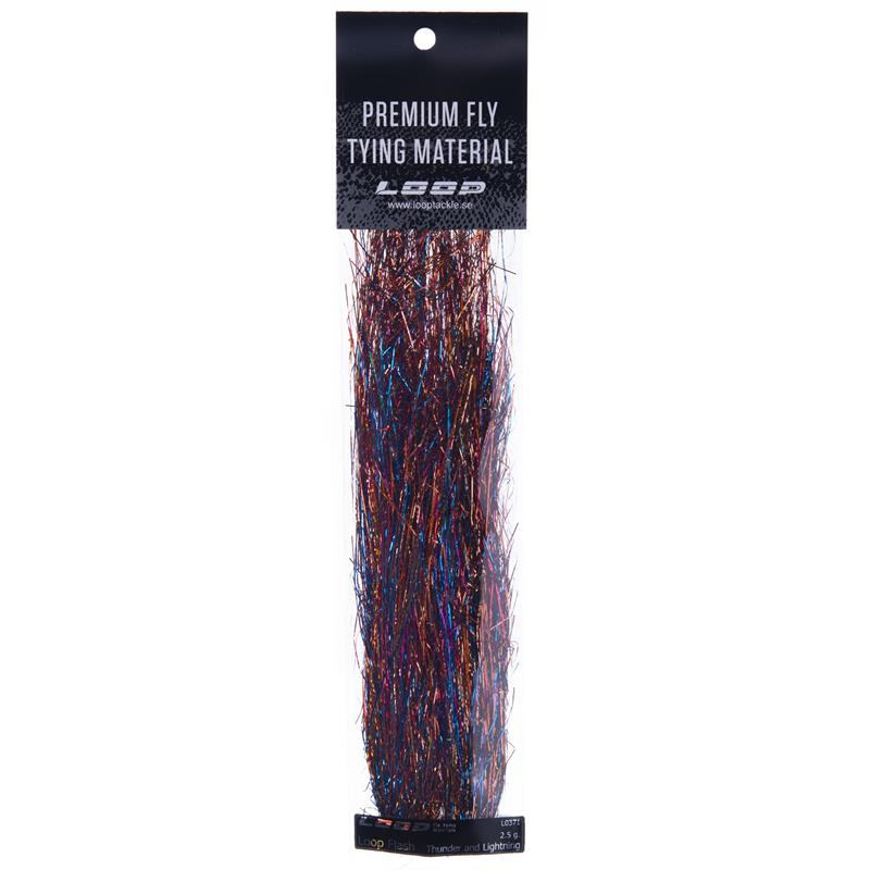 Loop Flash 2,5g - Thunder & Lightning Ekstra lange fibre (20cm)