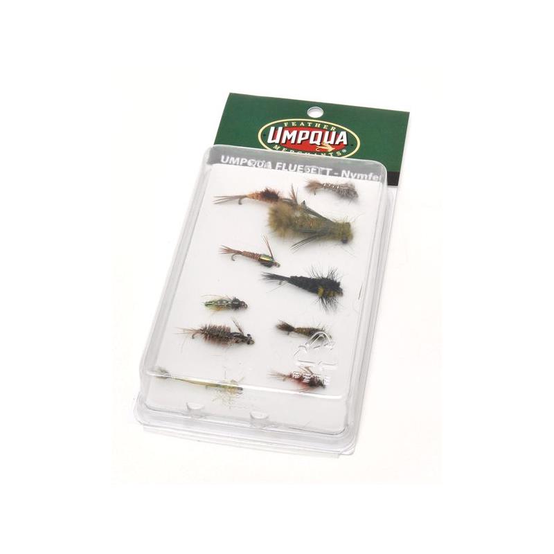 Umpqua fluesett - Nymfer