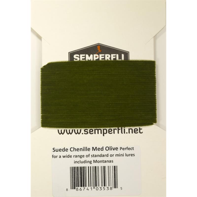 Semperfli Suede Chenille Green Olive