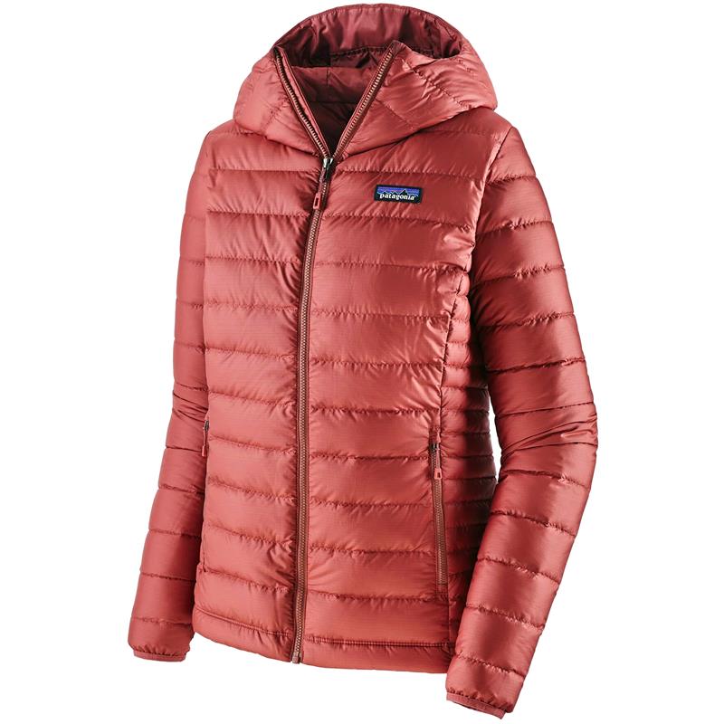 Patagonia Down Sweater Hoody S Hettejakke, dame, Rosehip