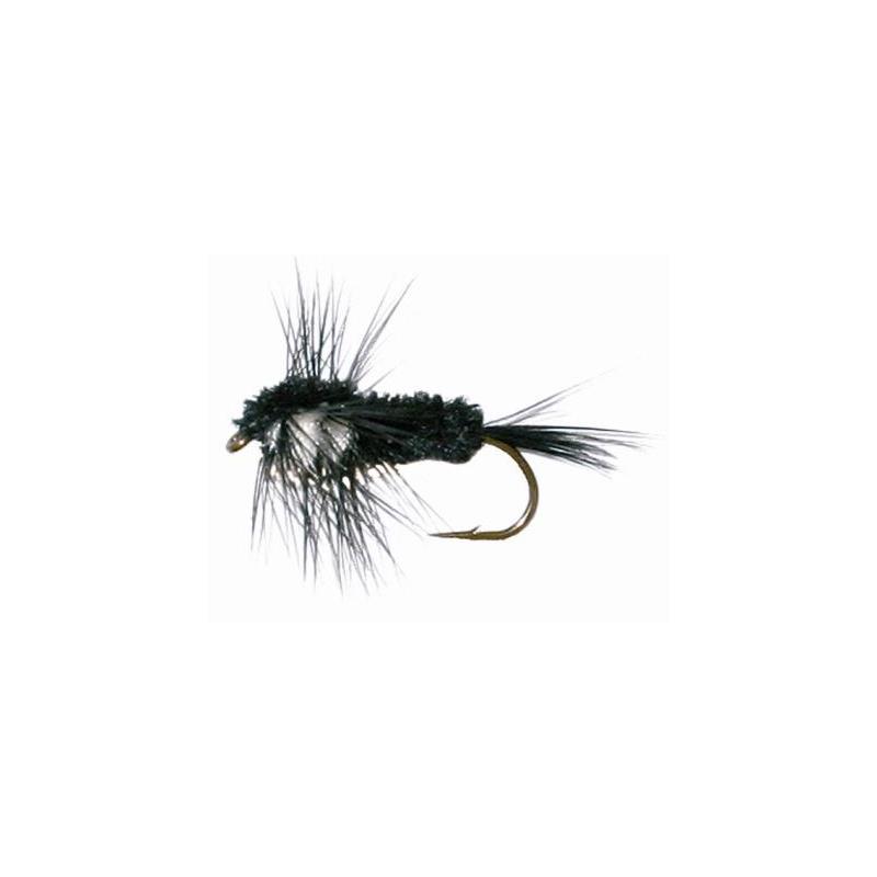 Montana Nymph #10 Black/White Kjøp 12 fluer få gratis flueboks
