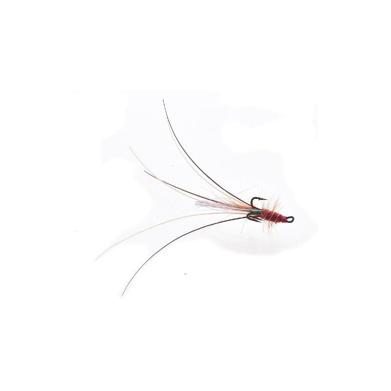 Frances Treble Micro Red #18 Kjøp 12 fluer få gratis flueboks