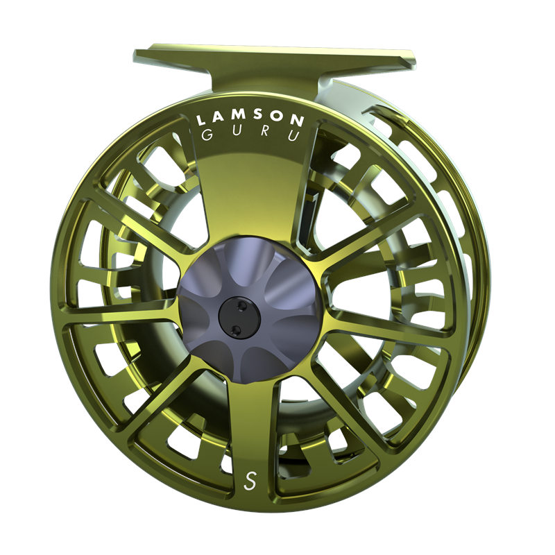 Lamson Guru Reel-7+ Olive Green